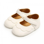 Baby Moccassins Baby Girl Kings PU-nahast kingad kummitallaga libisemisvastased First Walkers Vasts&uuml;ndinud t&uuml;drukud Roosad valged Mustad kingad L