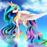 5D DIY &Uuml;kssarviku teemantmaal T&auml;is &uuml;mmargune/&uuml;mmargune puur Multikas Maagiline &Uuml;kssarvik Rhinestones Ristpistes Mosaiik Kodukaunistuse Lastele Kingitus Full Round 40x40CM