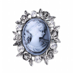 Blucome 2022 vintage stiilis pross Palace Beauty pean&otilde;elad naistele t&uuml;drukutele mantel m&uuml;tsikott Hijab pins Kingitused sinine