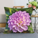 Dahlia lilledega padjap&uuml;&uuml;r Magamistoa Kodukontor Dekoratiivne padjap&uuml;&uuml;r Ruudukujuline Pehme Padjap&uuml;&uuml;r 40x40cm