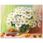 DIY 3D Teemantmaali Lilled Tikand Ristk&auml;sit&ouml;&ouml; Kodukaunistus Full Round 20x25CM