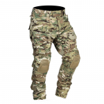 Meeste v&otilde;itlusp&uuml;ksid p&otilde;lvekaitsmetega Army Military Airsoft Tactical Cargo Sportp&uuml;ksid Kamuflaažid Multicam Trekking jahiriided p&otilde;lvega S