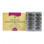 Kanchnar Guggul (100 vahekaarti), Kanchanara Gulgulu, Rajah Ayurveda