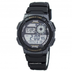 Casio noorte digitaalne maailmaaeg AE-1000W-1AV AE1000W-1AV meeste k&auml;ekell