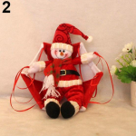 J&otilde;ululangevarjuga lumememm J&otilde;uluvana ehis j&otilde;ulupuu rippuv kaunistus