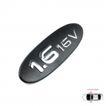 BSP573 Must 1.6 16V Logo Embleem Monogramm Renault Megane MK1 I 1996-2004 Scenic JA0/1 1996-2001 RX4 7700432873 jaoks