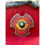Keskaegne Halloween Valkyrie Authentic Viking Wood kilp Valhalla kilp gray