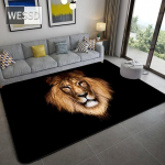 Moodne Lion Animal suur 3D elutoa vaip Luksuslik pehme k&auml;snaga vannitoavaip k&ouml;&ouml;gip&otilde;randale uksematt sissep&auml;&auml;suuks 40x60cm 1pcs