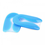 GEL Heel Cups padjad sisetallad plantaarfasciitis kanna kannuste ja kannavalu jaoks One Size sinine