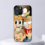 Animatsioon Eddsworld telefoni&uuml;mbris iPhone 11 12 Mini 13 14 Pro Xs Max X 8 7 6s Plus 5 Se Xr Shell jaoks iPhone14Max