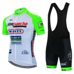 2023. aasta suvine luminofoorroheline rattas&auml;rkide komplekt meeste l&uuml;hikeste varrukatega MTB jalgratturi rattariided Maillot Ropa Ciclismo &uuml;htne &uuml;likond L