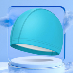 K&otilde;rgeelastne unisex ujumism&uuml;ts pikkade l&uuml;hikeste juustega &uuml;hev&auml;rviline ujumism&uuml;ts j&auml;rve sinine v&auml;rv