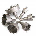 6 tk HSS-i augusae komplekt karbiidotsiku TCT puur-augusaag metallisulamist roostevabast terasest l&otilde;ikurile ZPG