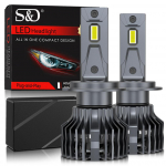 2tk H7 LED 80000LM 120W H1 H3 H4 H11 H8 9005 HB3 9006 HB4 9012 HIR2 Led esituled H27 880 881 9004 9007 H13 3570 CSP k&otilde;rge/mahutiste esitulede pirnid H7