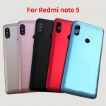 Xiaomi Redmi note 5 tagumise akupaneeli tagaukse korpuse jaoks koos k&uuml;lgnuppude ja kaamera objektiiviga kuldne