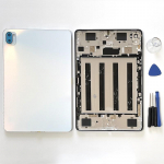 Xiaomi Pad5 5Pro 21051182G aku tagaukse korpus + kaamera raam Xiaomi Pad 5 Pro 5G jaoks Pad5 White