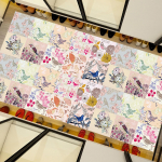 10 tk retro lilli ja linde Plaadikleebis K&ouml;&ouml;k Backsplash &Otilde;likindel vannituba Veekindel Kodukaunistus Seinakleebised Peel Stick Kunstimaaling 10cm&times;10cm&times;10pcs