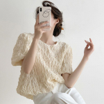 Suvekleit Mull Voldid lahtised T-s&auml;rk &Uuml;mar kaelus l&uuml;hikeste varrukatega riided Naiste rannapuhkuse s&auml;rk S