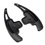 For Mercedes Benz A B E M Class w204 w212 GLK CLA GLA Car Steering Wheel Paddle Shift Extension Shifters DSG Car Sticker style 1 silver white