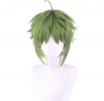 30 cm roheline l&uuml;hike parukas Cosplay Sylphiette Greyrati kost&uuml;&uuml;m Mushoku Tensei kuumakindlad s&uuml;nteetilised juuksed t&ouml;&ouml;vabad reinkarnatsiooniparukad 27-30CM roheline