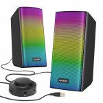 Uus juhtmevaba Bluetooth-k&otilde;lar koos RGB-valgusega bassik&otilde;lariga helikastiga mini kaasaskantav k&otilde;lar arvutim&auml;ngurile/arvutile/telerile/telefonile/s&uuml;learvutile
