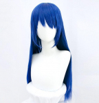Anime 60cm Mostima Cosplay Parukas M&auml;ng Arknights Parukas Tindi Sinine Pikad Juuksed Cosplay Kost&uuml;&uuml;mid Halloweeni Pidu T&uuml;druk K&otilde;rge Temperatuuriga Parukad 60cm sinine
