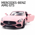1:36 skaalaga survevalu sulamist automudel, Benz AMG GTS automudel m&auml;nguauto, tagasit&otilde;mmatavad s&otilde;idukid m&auml;nguauto v&auml;ikelastele lastele, poistele, t&uuml;drukutele, kingitus 1/36-12.5x5x3.5cm