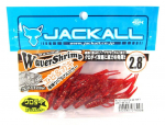 Jackall Soft Lure Waver Shrimp Kurodai 2,8 tolli punane kuld (6998)