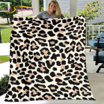 Klassikaline Leopard Print seeria tekk, flanelltekk, soe tekk elutuppa magamistoa vooditele diivanile reisikink 75x90cm