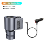 Deelife Can Cooler Car Cold Cup 12 V autojookide jaoks Car Cooling Cup gray