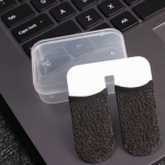 20 tk/komplekt Puuteekraan P&ouml;idlad S&otilde;rme varrukas ja Vasak parem M&auml;ngup&auml;&auml;stikud Nutitelefonid M&auml;ngupilduja kontroller Game Shooteri jaoks 20PCS must