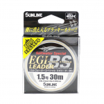 Sunline Fluorocarbon Leader Egi Black Stream 30m #1,5 6lb (4480) puhas/must