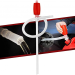 Vedeliku/k&uuml;tuse &uuml;lekande sifoonpump &ndash; suur pigistatav sifoon muruniidukitele ja k&auml;sitsi pumpatav bensiinivesi, alkohol ja palju muud! 51x7x4cm