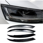 Auto esituled Kulmude Silmalaugude kleebis Volkswagen Jetta MK6 Car Black Carbon jaoks