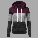 Naiste kapuutsiga dressipluus, talv soojad kapuutsid Topid, džemprid, pullover, pluus M roosa