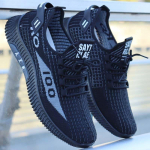 Moodsad libisemiskindlad meeste kingad kevadsuvised v&otilde;rkkangast hingavad vabaajajalatsid pehme p&otilde;hjaga libisemiskindlad tossud 44 must