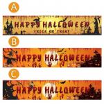 Halloweeni b&auml;nneri t&otilde;mbamise lipupidu T&auml;histage kokkupandavat rippuvat kodu v&auml;likaunistust A