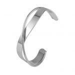 L&auml;ikiv metallist manseti k&auml;ev&otilde;ru Kahekihiline geomeetriline ebaregulaarne rist lainetusega avanev ehe K&auml;ev&otilde;ru naiste t&uuml;drukute peoehted kuldne