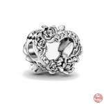 Uus 925 Sterling Silver Fit Fasion Originaalne K&auml;ev&otilde;ru L&auml;ikivad Helmed Pere ripats Armastus S&uuml;da Amulett &Otilde;ed Rippuvad Amuletid Ehted