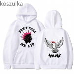 Unisex Cobra Kai Merch kapuutsid Unisex naiste talvised t&auml;navar&otilde;ivad Kull Don't Call Me Lip Letter Kapuutsiga dressipluus pikkade varrukatega riided 2XL