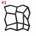 DIY sisses&otilde;idutee sillutusvorm Sillutis kivi Betoon Stepping Pathmate hallituse sillutis koduaia sisekujunduseks Murutee sillutaja Jalutusk&auml;ik koju Type 1