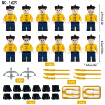 1633 iidne Qingi d&uuml;nastia roheline pataljon, s&otilde;durinukk, kuninglik kaardiv&auml;gi s&otilde;durinukk, lapsed panevad kokku ehitusplokke m&auml;nguasjad