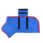 Lemmiklooma koera hommikumantel Super imav lemmiklooma vannir&auml;tik kiiresti kuivav pehme reguleeritav vannikotid hommikumantel S