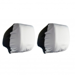 QINGQUE 2tk Autoistme peatoe padjap&uuml;&uuml;r Padja kaelapadjap&uuml;&uuml;r Kvaliteetne Sobib enamiku autode peatoega autodele 2PCS