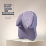 Suede fliisist universaalne autoistmepadi Kvaliteetne peatugi N&otilde;jatav Reguleeritav Auto Massaažipadi Nimmetugi Auto PQ850Grey