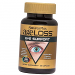 Kompleks n&auml;gemise kaitsmiseks ja parandamiseks, AgeLoss Eye Support, Nature's Plus 60 korgid (72375015) 60caps