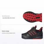 adidas RapidaSport Bounce BOA J Hiina Uusaasta - Must Punane Laste tossud Core-Black Better-Scarlet IE4239 28