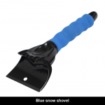 SEAMETAL talvine lumelabidas, kriimustusvastane k&auml;sn k&auml;epidemega kaasaskantav sulatuslume eemaldamise kaabits autole must