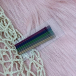 Korea juuksen&otilde;elad 10 tk/komplekt 5 v&auml;rviga Populaarsed vikerkaarej&auml;&auml;tised, v&auml;rvilised metallist tukk, klambrid Juuksen&otilde;el Bobby Pin Barrette