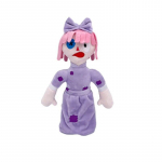 Uus ilus, h&auml;mmastav digitaalne tsirkus pl&uuml;&uuml;sist m&auml;nguasi, pehme t&auml;idisega animatsioon CIRCUS Plushie nukk j&otilde;ulus&uuml;nnip&auml;eva uusaasta kingitused CHINA punakaspruun